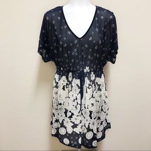 Siren Lily Maternity Short-Sleeve Dolman Style Top